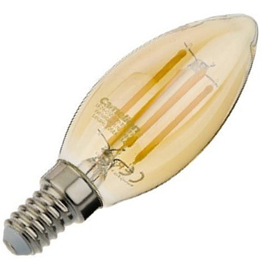 لامپ LED فیلامنتی شمعی (کندل) 6 وات کملیون پایه E14