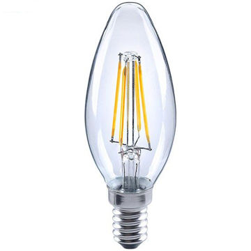 لامپ LED فیلامنتی شمعی 4 وات اسنکو پایه E14