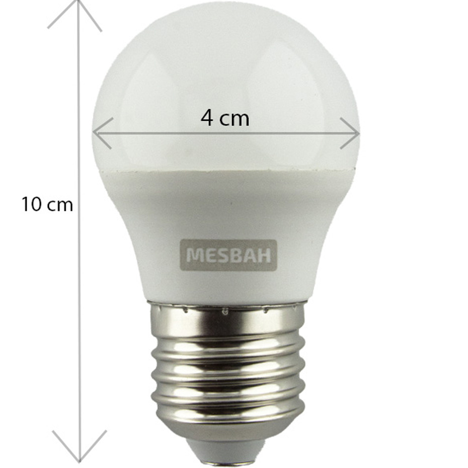 لامپ LED 5 وات مصباح (110–220V) پایه E27