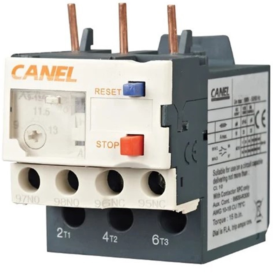 رله بی‌متال 16–24 آمپر کانل مدل XPTR-16-24A38B