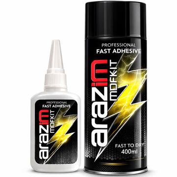 چسب قطره‌ای بزرگ آرازیم 123 مدل Super Glue