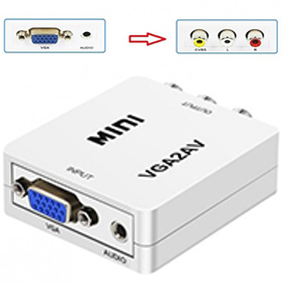 تبدیل ورودی vga به خروجی AV
