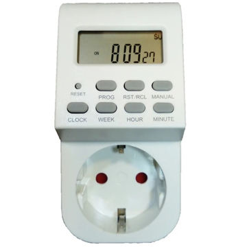 تایمر دیجیتال پریزی 24 ساعته EHF مدل HG01E