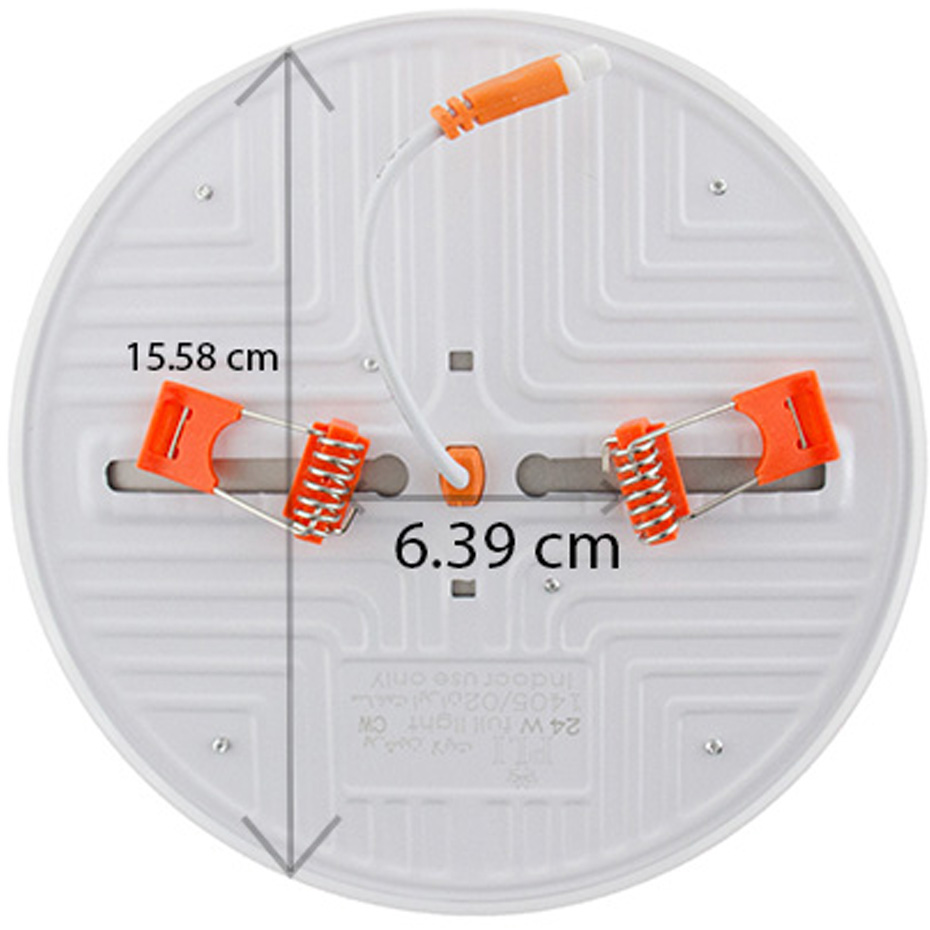 پنل LED فول سایز پرشین 24 وات گرد توکار
