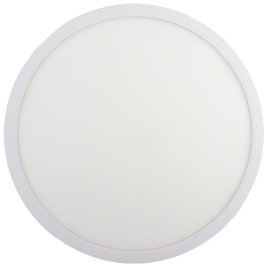 پنل LED یکتا افروز 24 وات گرد روکار ساید لایت با فریم آلومینیومی