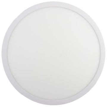 پنل LED یکتا افروز 24 وات گرد روکار ساید لایت با فریم آلومینیومی