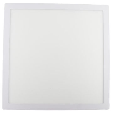 پنل LED یکتا افروز 56 وات مربع روکار بک‌لایت فریم آلومینیومی