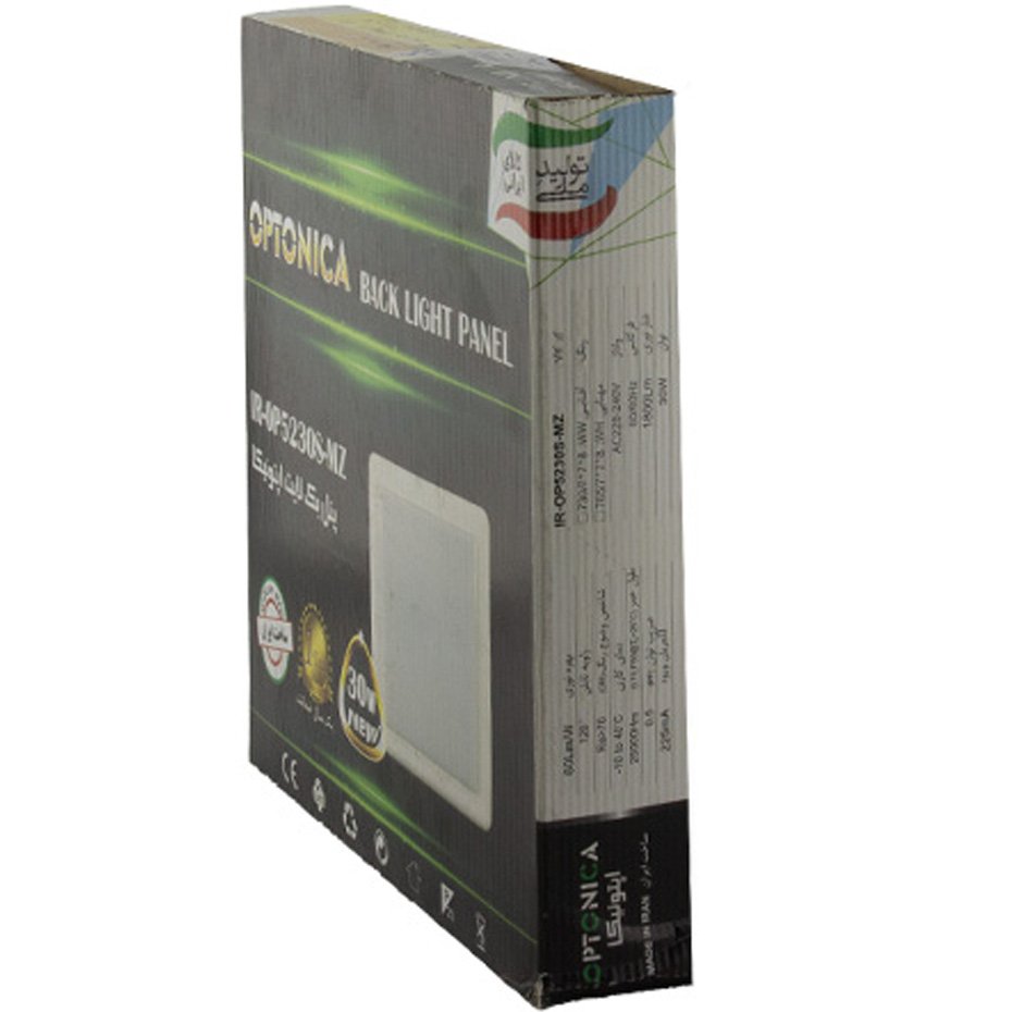 پنل 30 وات SMD  اپتونیکا مربع روکار