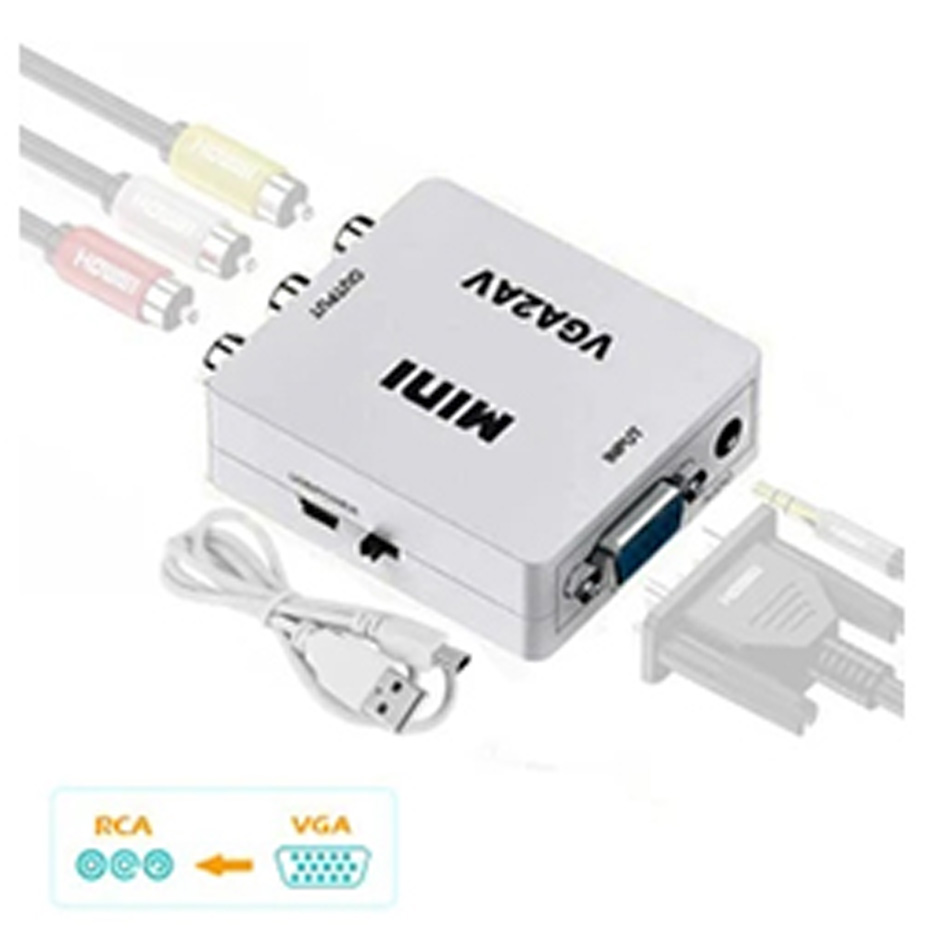 تبدیل ورودی AV به خروجی VGA
