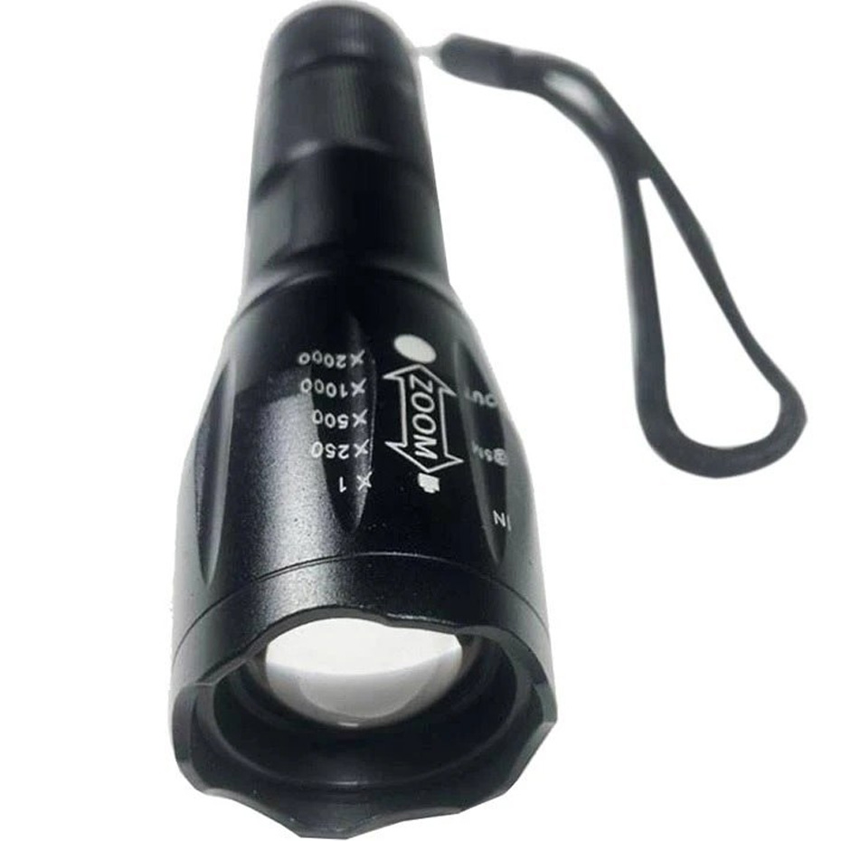 چراغ قوه پلیسی T6 مدل RL103 شارژی + باطری خور زوم دار لوازم دار