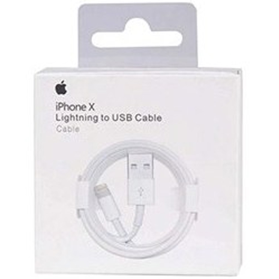 کابل شارژ اصلی ایفون ایکس cable original apple X MD818ZM/A