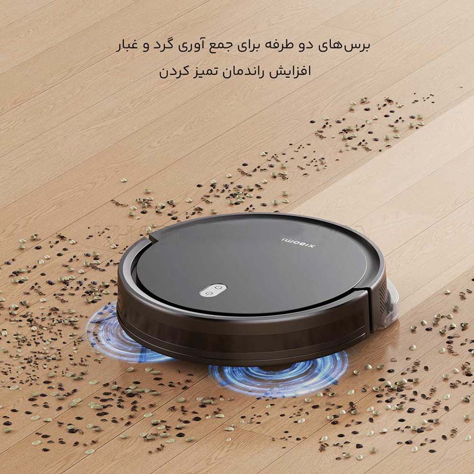 قیمت جارو هوشمند رباتیک شیائومی مدل XIAOMI Robot Vacuum E5 C108 مشکی