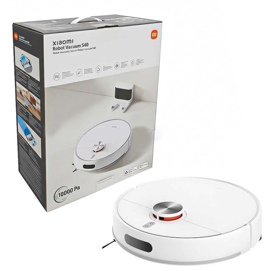 جارو هوشمند رباتیک شیائومی مدل XIAOMI Robot Vacuum S40 OV81 سفید