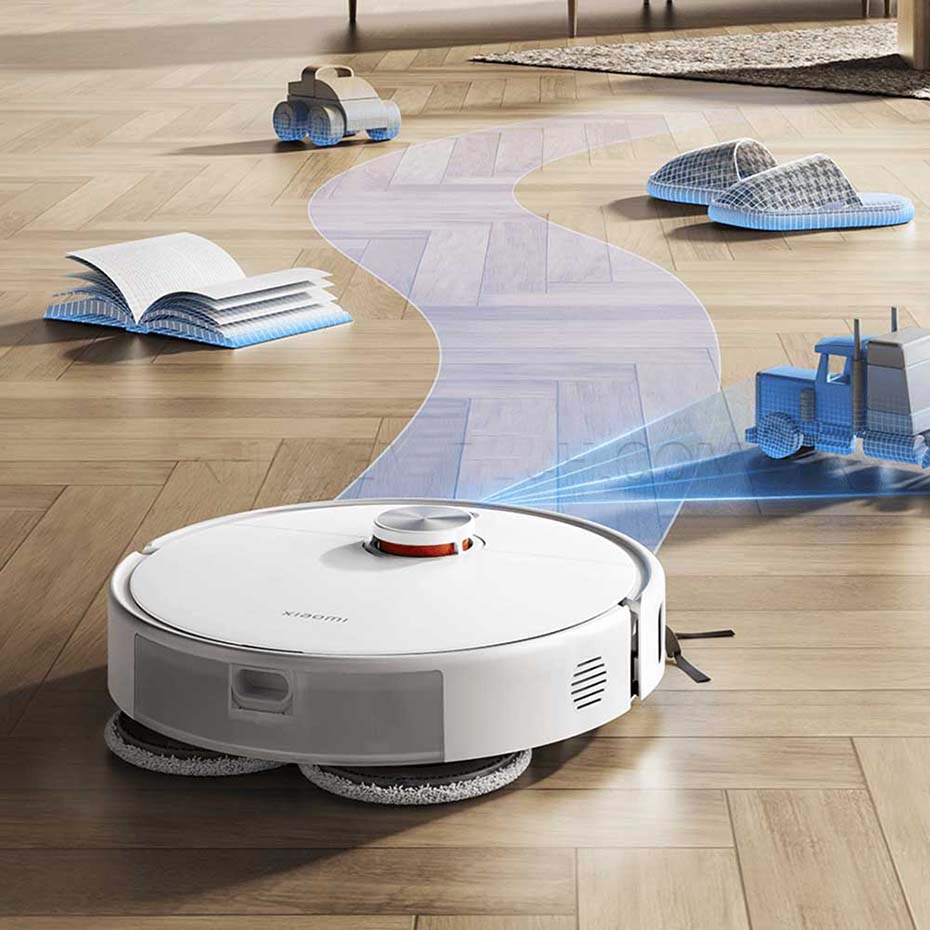 قیمت جارو هوشمند رباتیک شیائومی مدل XIAOMI Robot Vacuum S40 OV81 سفید