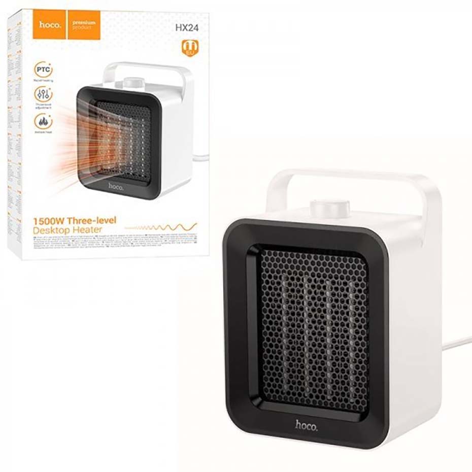 بخاری برقی رو میزی هوکو مدل HOCO HX24 1500W