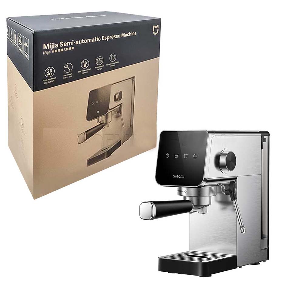 پکیج اسپرسو ساز شیائومی میجیا مدل Xiaomi Mijia Espresso Machine CME003-GB نقره ای