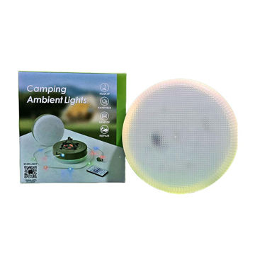 چراغ شارژی ریسه ای مدل Camping Lights MY-618RGB+W سبز