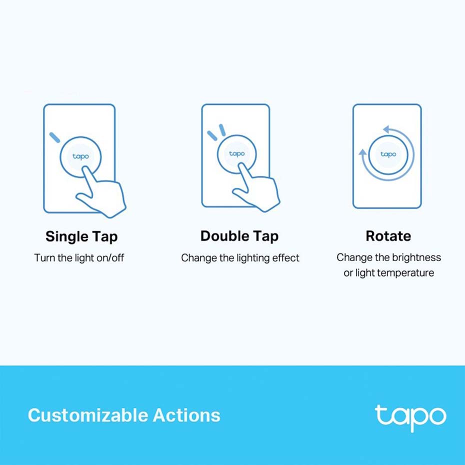 مشخصات کلید هوشمند تی پی لینک مدل TP-LINK TAPO S200D