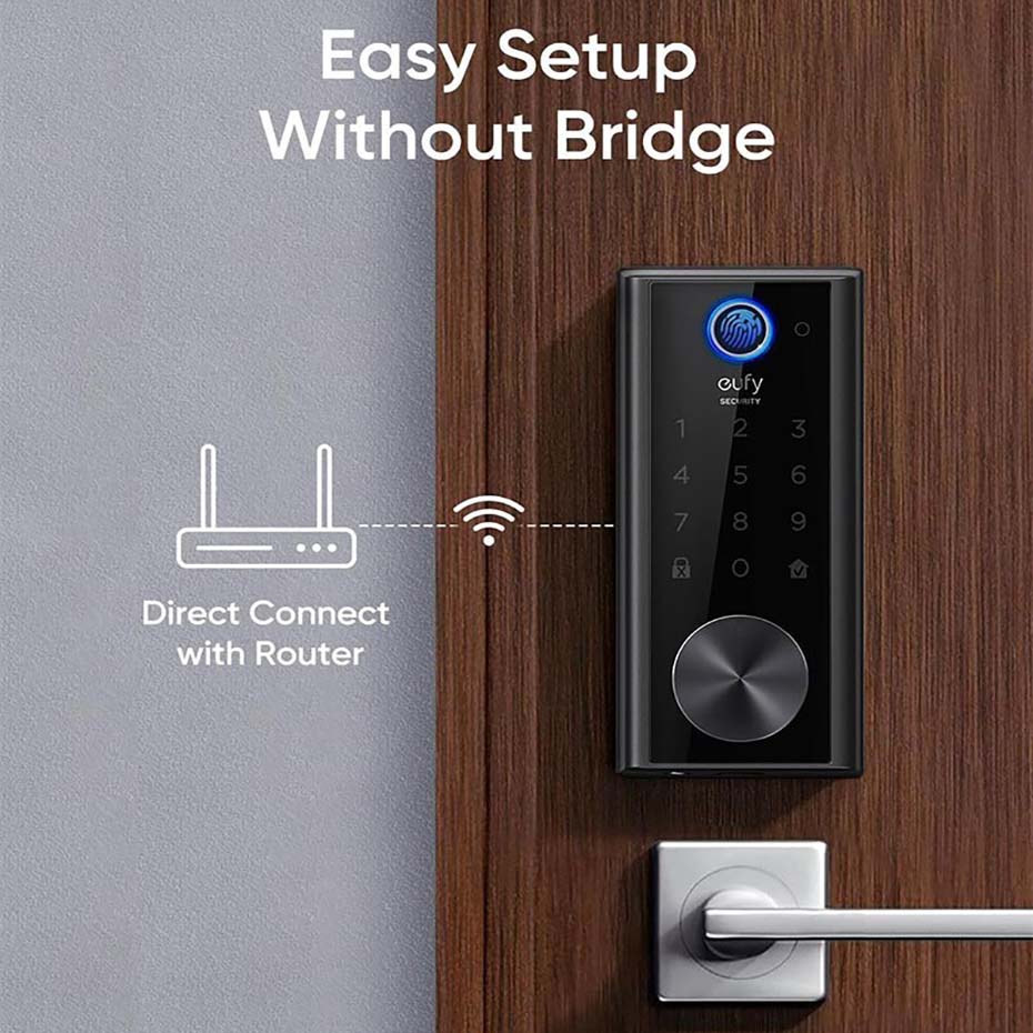 قیمت قفل هوشمند درب انکر یوفی مدل Anker Eufy S230 T8510