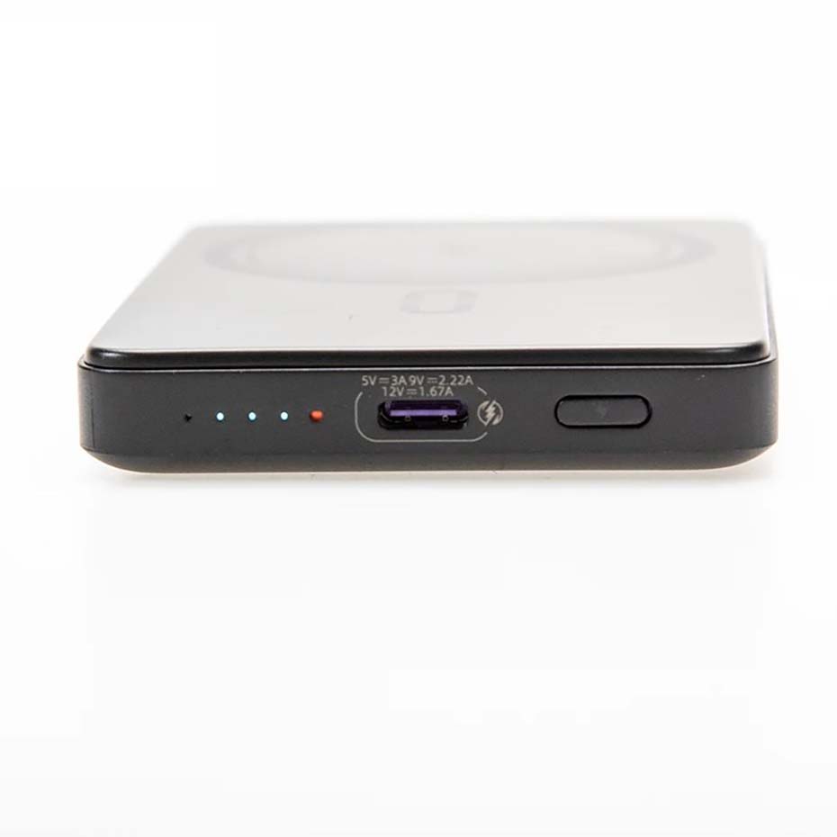 پورت های پاوربانک وایرلس روموس مدل ROMOSS WSC05-131 5000mAh 20W
