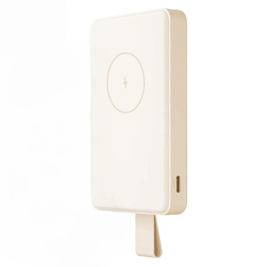 قیمت پاوربانک مگ سیف شیائومی مدل MI MAGNETIC 6000mAh 18W سفید