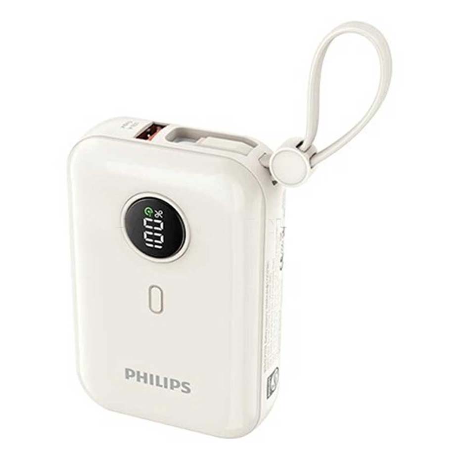 قیمت پاوربانک فیلیپس مدل PHILIPS DLP2228CW 10000mAh 22.5W سفید