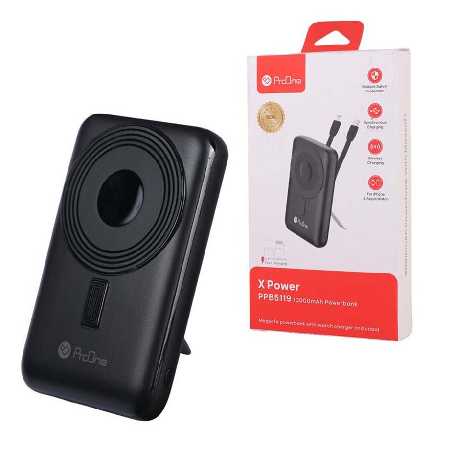 پاوربانک پرووان مدل PROONE PPB5119 10000mAh 20W مشکی