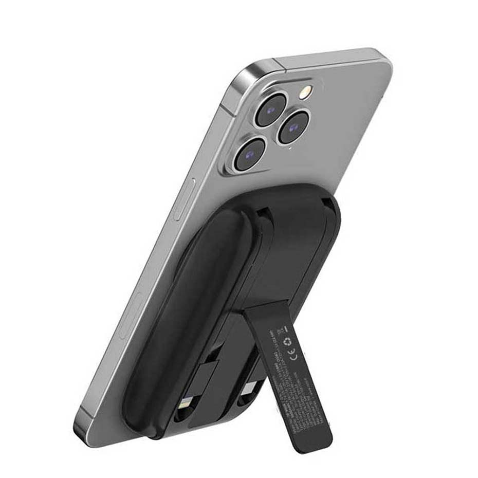 ابعاد پاوربانک مگ سیف تسکو مدل TSCO TP906W 5000mAh 10W مشکی