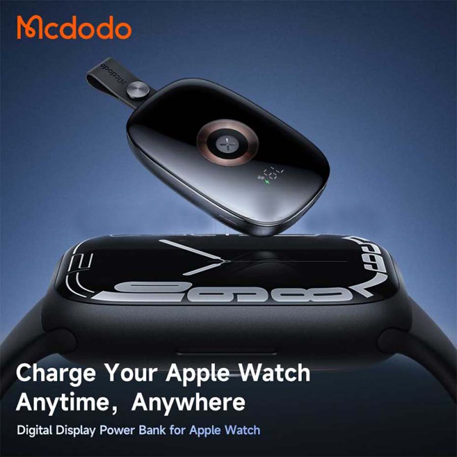 قیمت پاوربانک وایرلس ساعت مکدودو مدل MCDODO MC-5230 1200mAh 2.5W