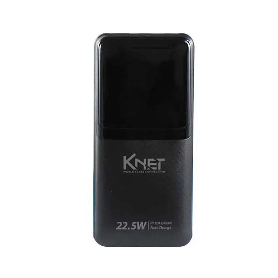 ابعاد پاوربانک کی نت مدل KNET K-PB10000P21 10000mAh 22.5W