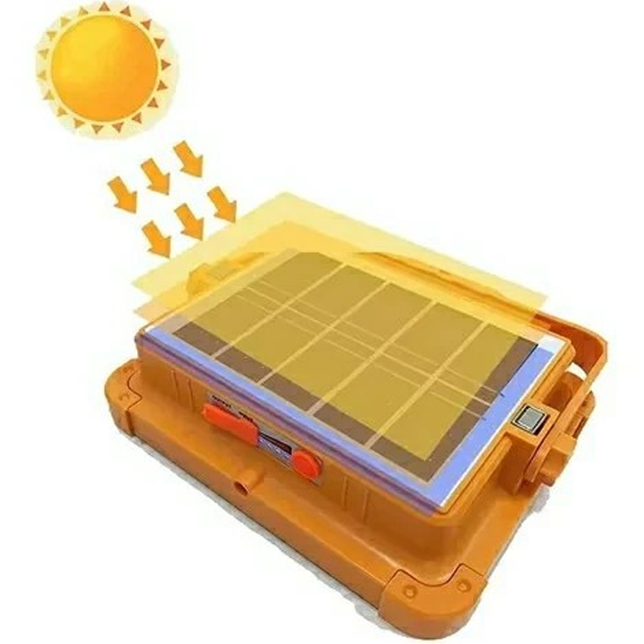 پرژکتور شارژی خورشیدی کیانگ مدل KY-200W ظرفیت ۲۰۰ وات