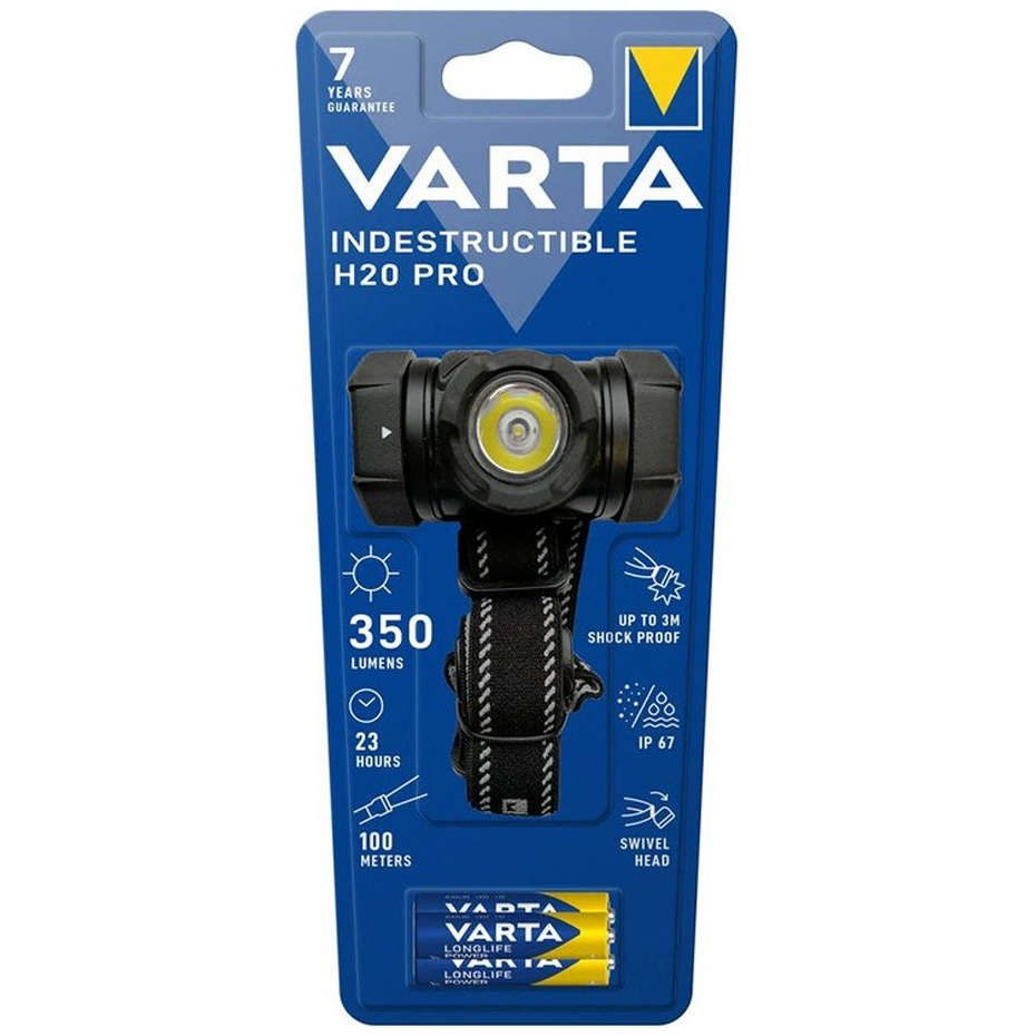 هدلایت سنسوردار وارتا مدل VARTA H20