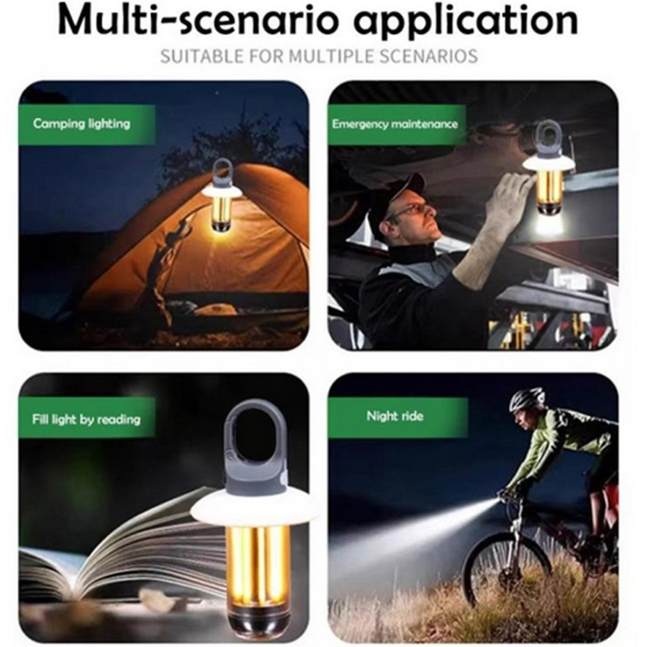 چراغ آویزی شارژی مدل CAMPING LIGHT YY-17