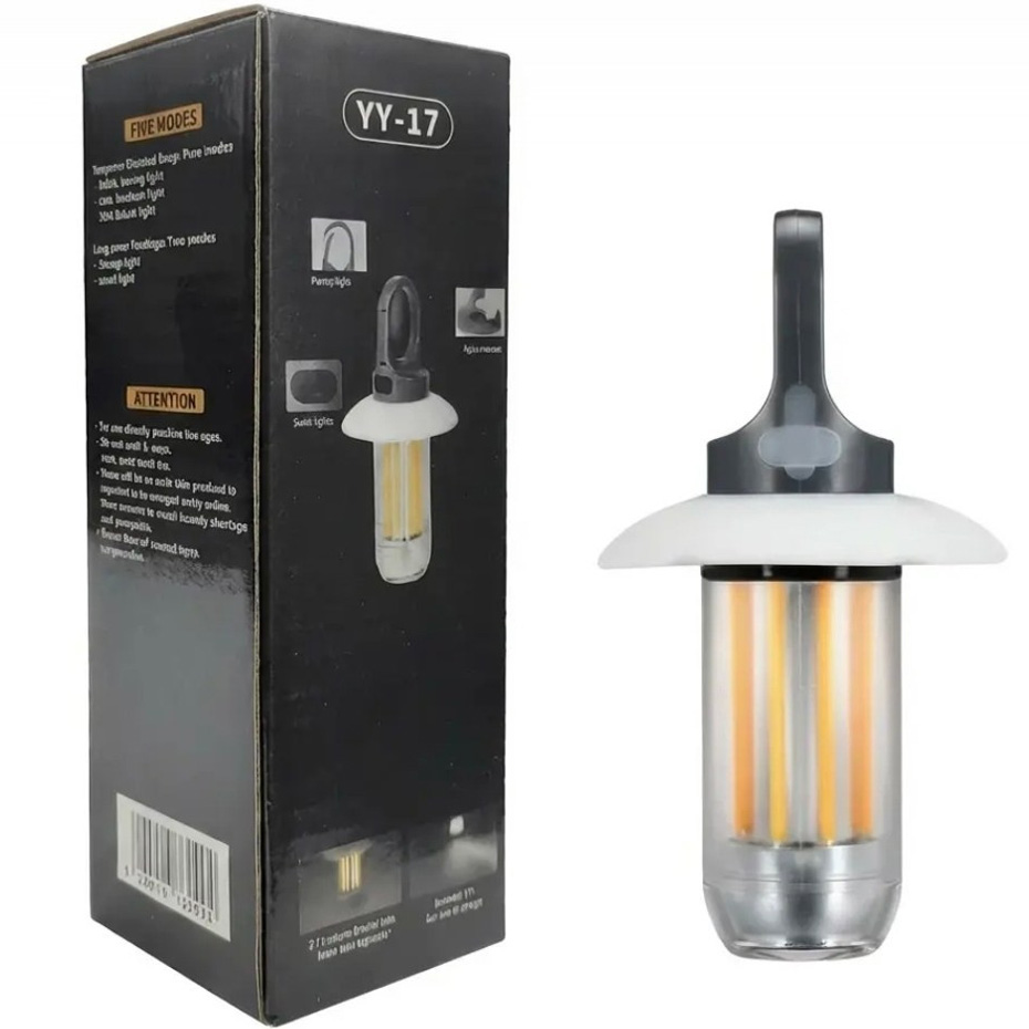 چراغ آویزی شارژی مدل CAMPING LIGHT YY-17