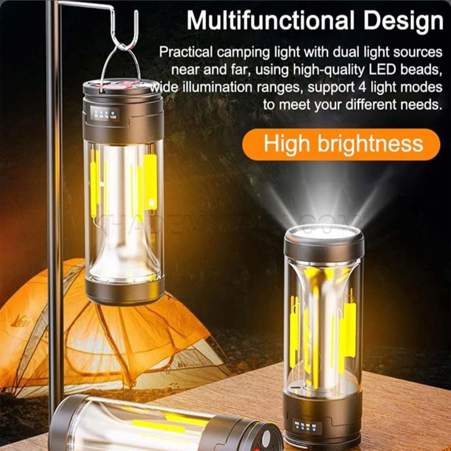 چراغ آویزی شارژی مدل CAMPING LAMPS JS-L01