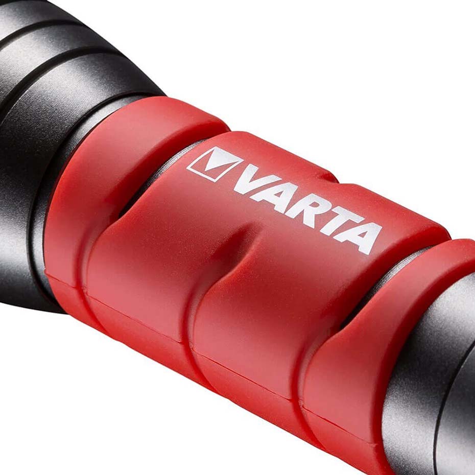 دیتیل چراغ قوه وارتا مدل VARTA F10 قرمز
