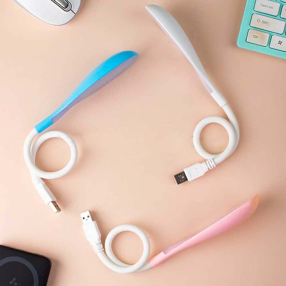 رنگ های چراغ مطالعه مدل USB T-001