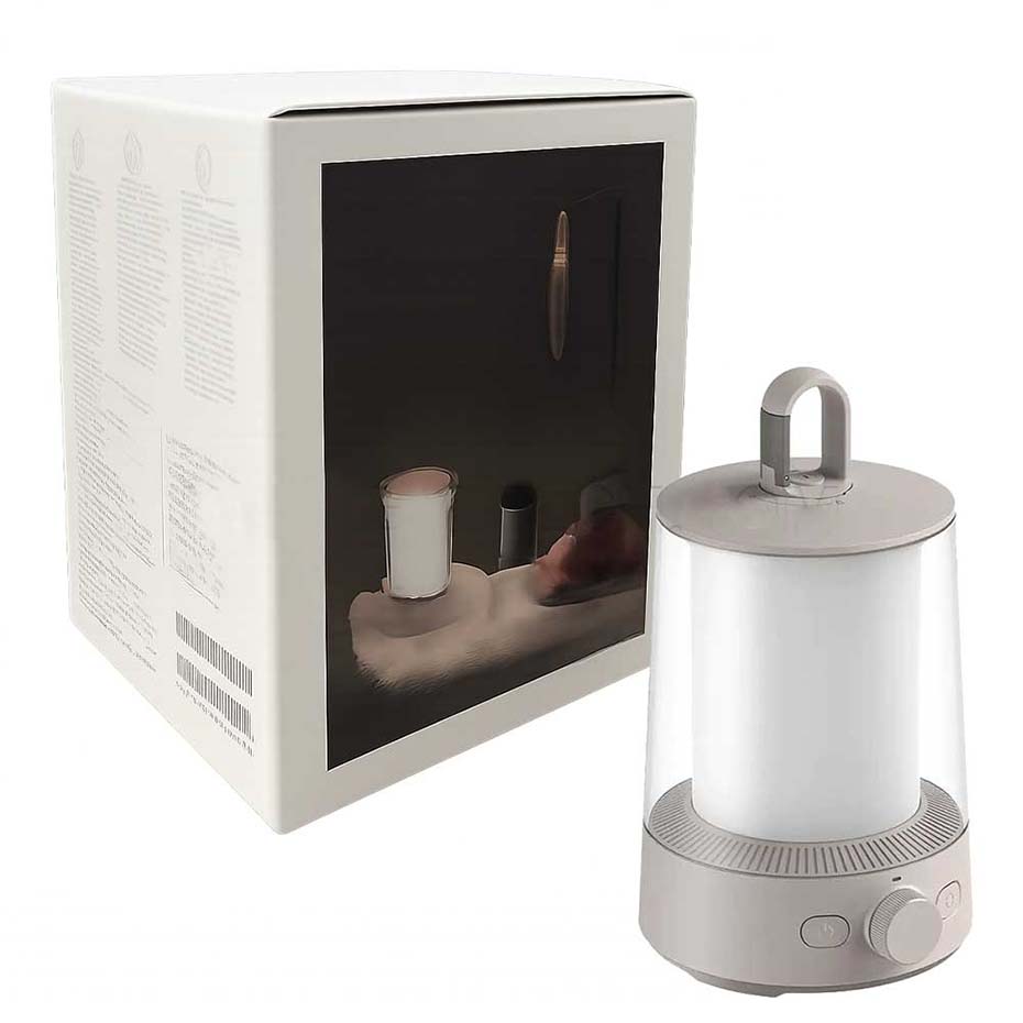 خرید چراغ هوشمند کمپینگ شیائومی مدل XIAOMI MJLYD001QW طوسی