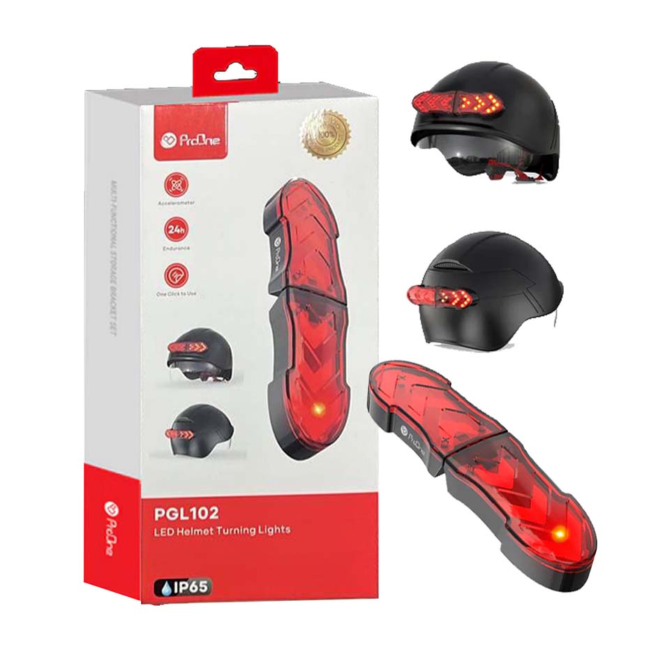 خرید چراغ خطر دوچرخه پرووان PGL102 مشکی PROONE
