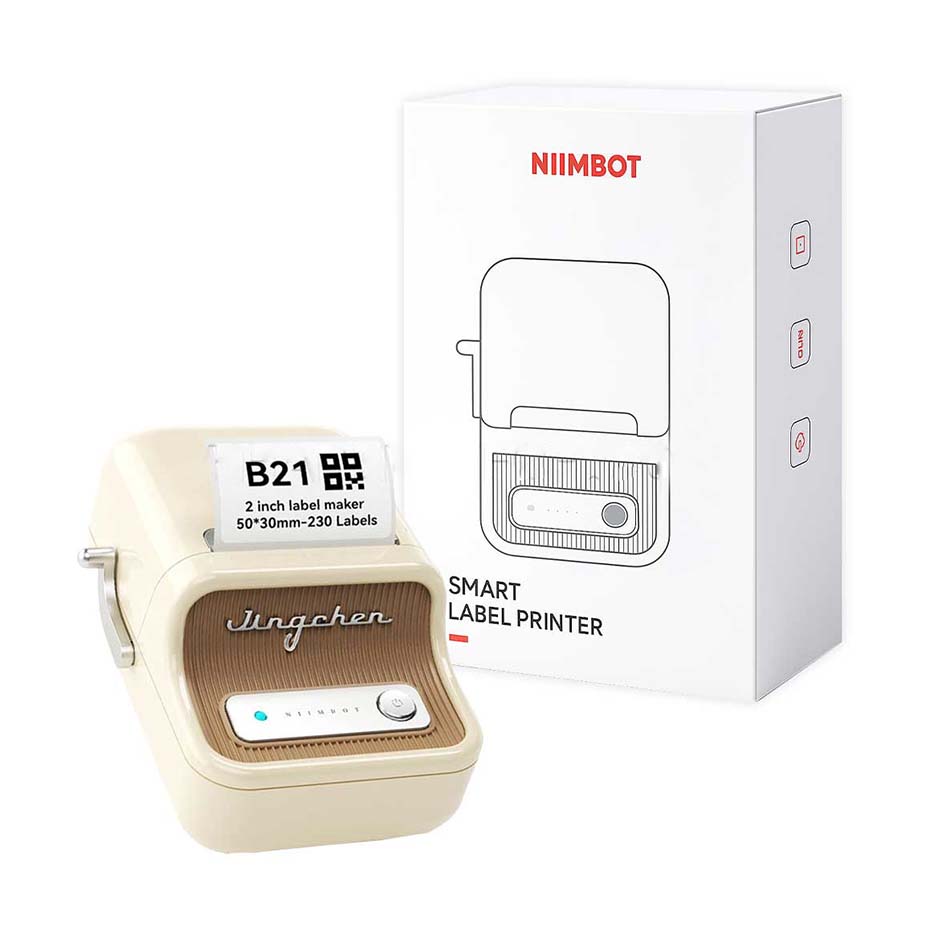 خرید پرینتر لیبل زن مدل NIIMBOT B21S کرمی