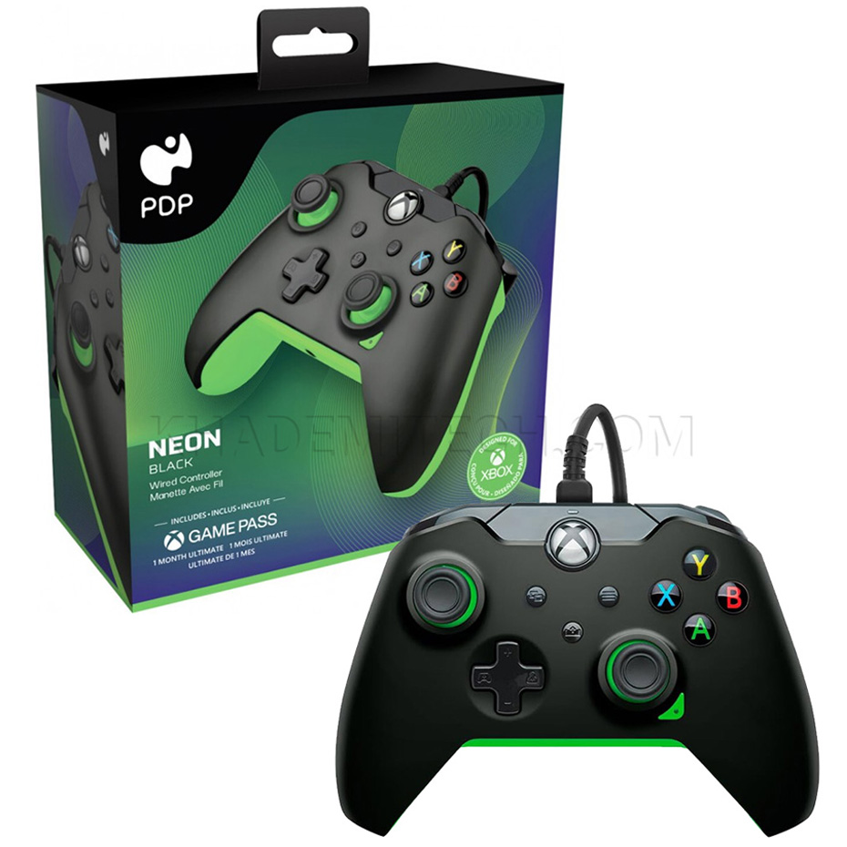دسته بازی PDP XBOX X/S/PC مشکی سبز