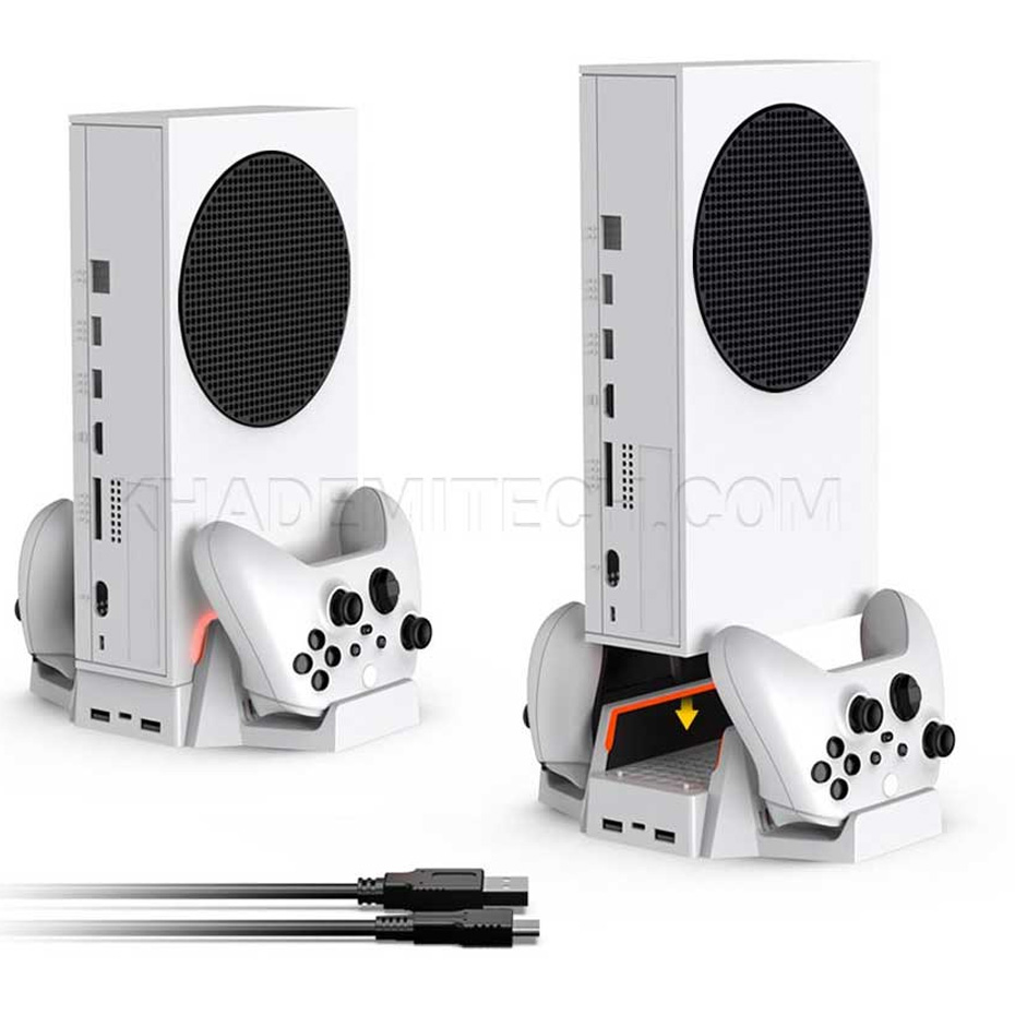 استند نگهدارنده چند کاره کنسول بازی دابی مدل DOBE Xbox Series S TYX_0663 سفید
