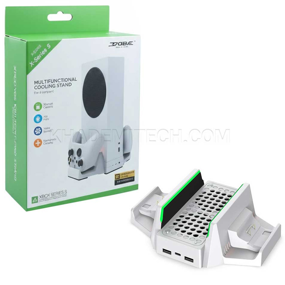 استند نگهدارنده چند کاره کنسول بازی دابی مدل DOBE Xbox Series S TYX_0663 سفید
