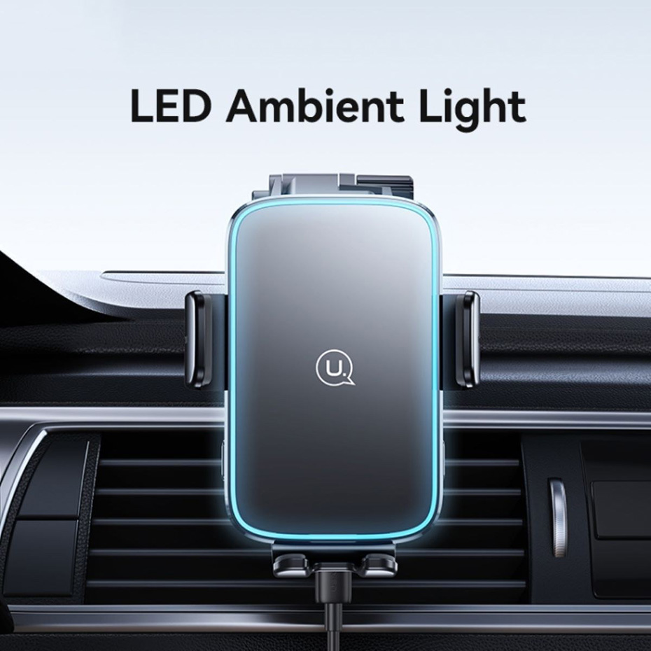 ابعاد هولدر شارژ بی سیم یوسمز مدل Usams CD229 15W