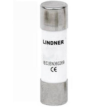 فیوز استوانه ای سیگاری برند LINDER لیندر 25 آمپر gG 25A 14*38
