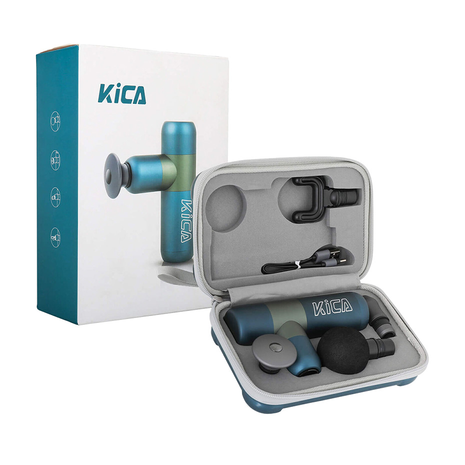 خرید ماساژور تفنگی کیکا مدل KICA GUN K2 آبی طوسی