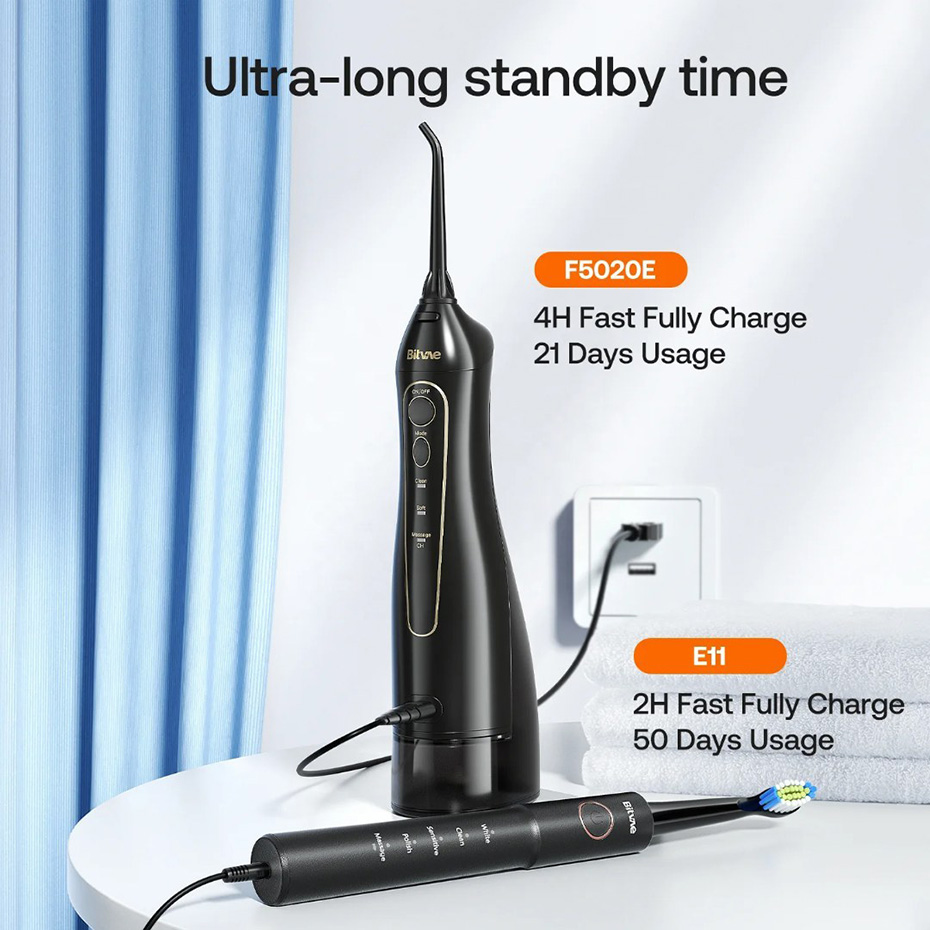 مشخصات مسواک برقی و واترجت بیتوی مدل BITVAE F5020E
