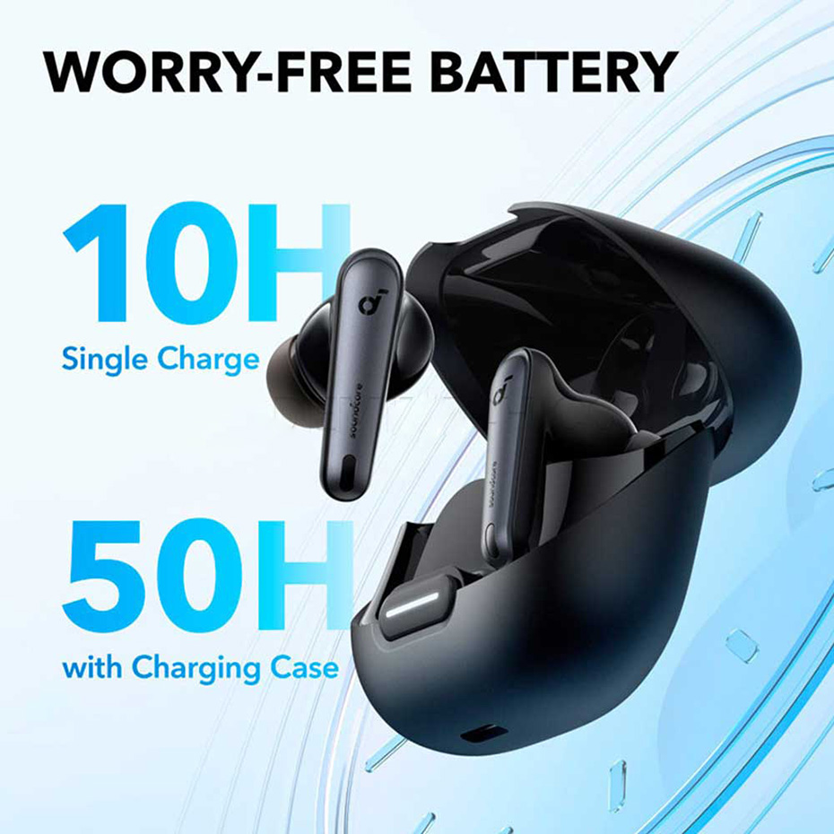 مشخصات ایرپاد انکر مدل ANKER Soundcore A3947H31 Liberty 4 NC آبی