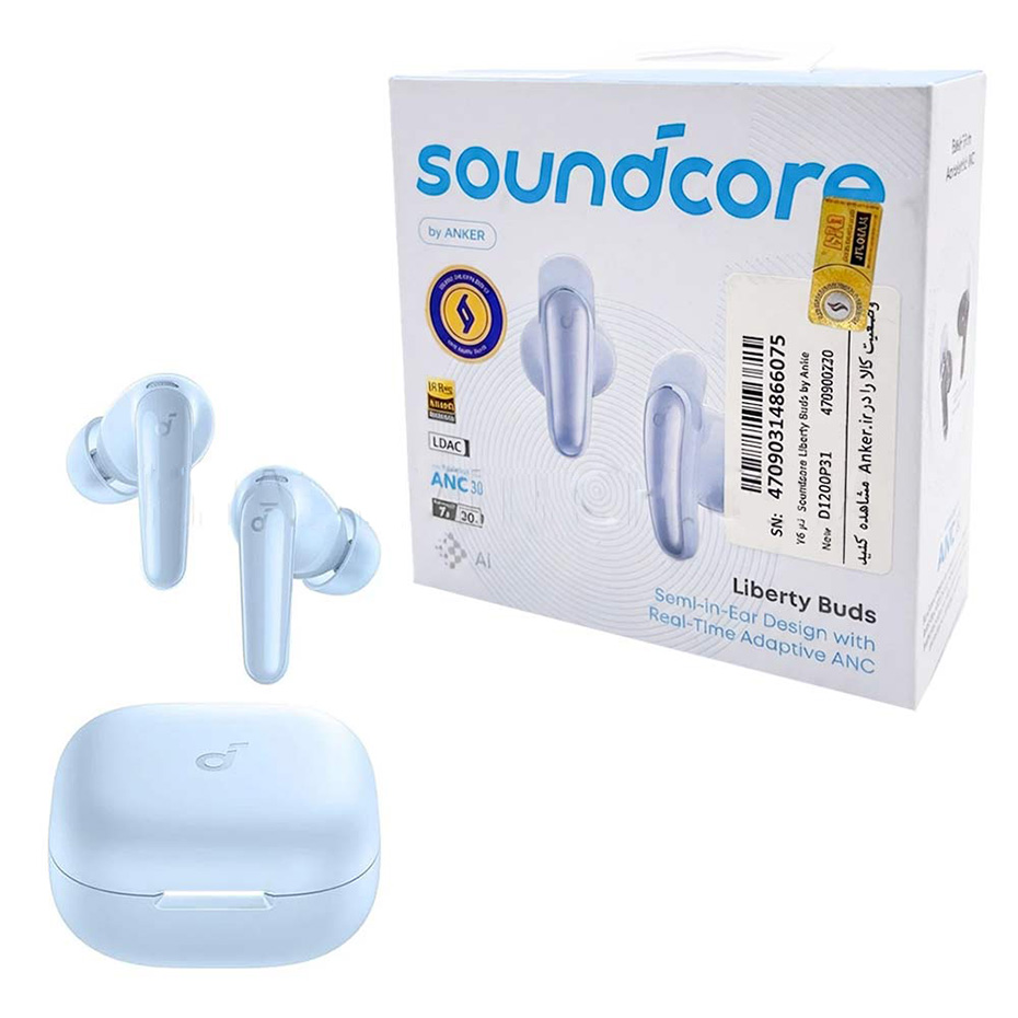 خرید ایرپاد انکر مدل ANKER soundcore D1200P31 Liberty Buds آبی