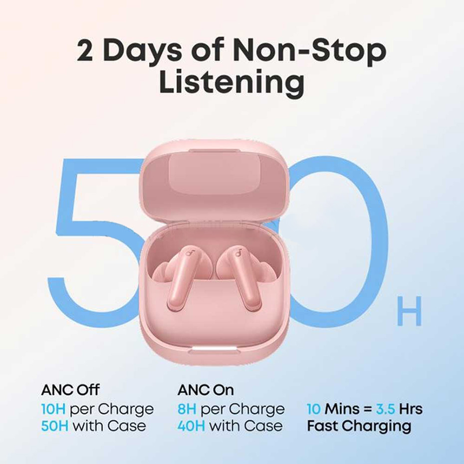 قیمت ایرپاد انکر مدل ANKER Soundcore R60i NC D1202H51 صورتی